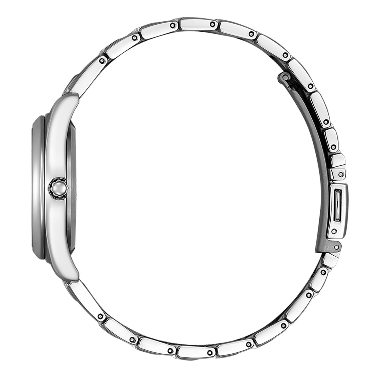 Жіночий аналоговий годинник CITIZEN EW2601-81Z, сріблястий, браслет, фото №2