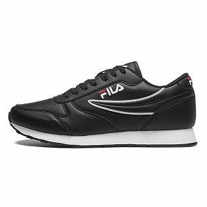 Кроссовки Fila Orbit Low кожаные Синие 1010263 - Фото 1