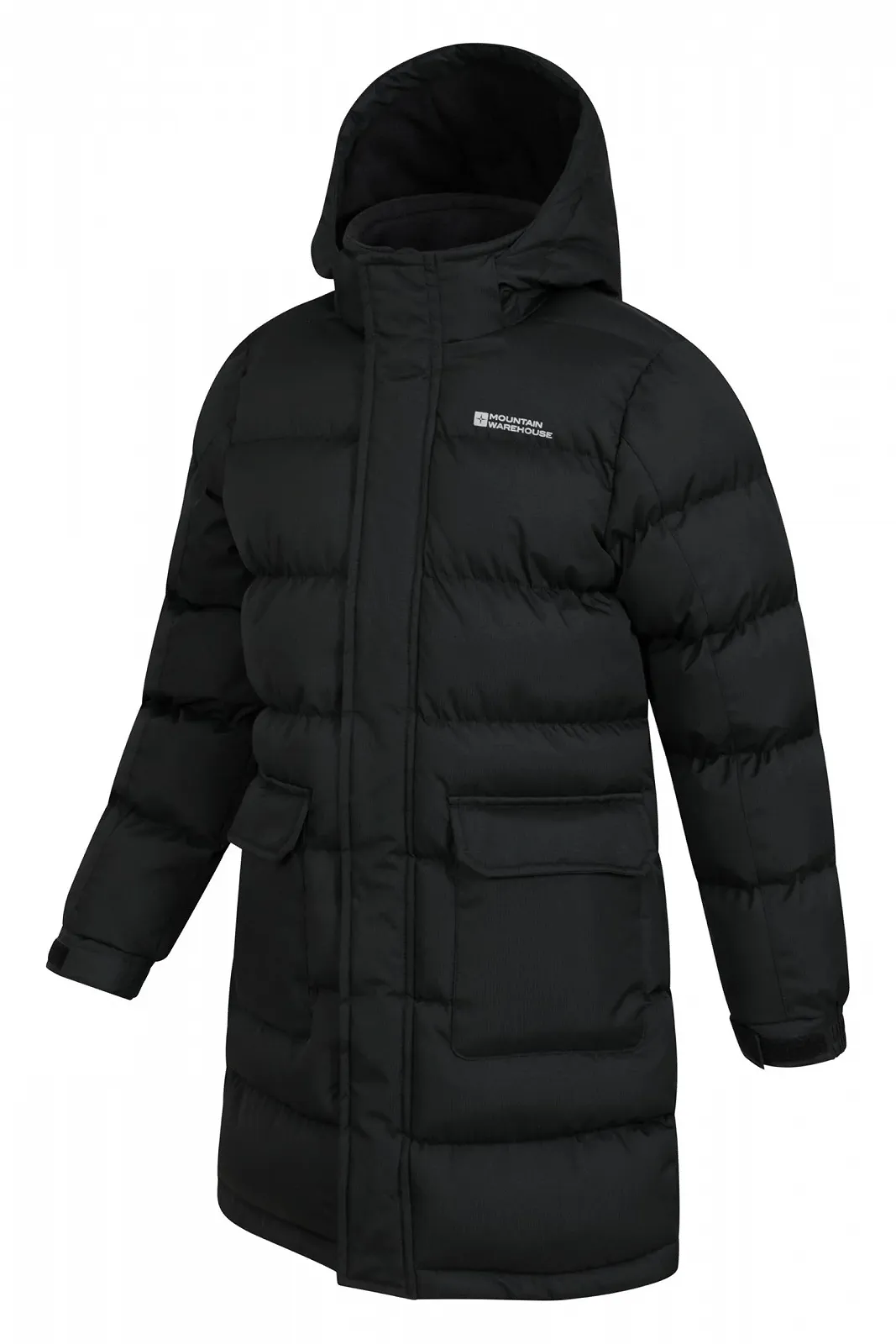 Куртка Утеплена Водонепроникна Подовжена Mountain Warehouse Дитяча Кишені на Блискавці, Знімний Капюшон, фото №7