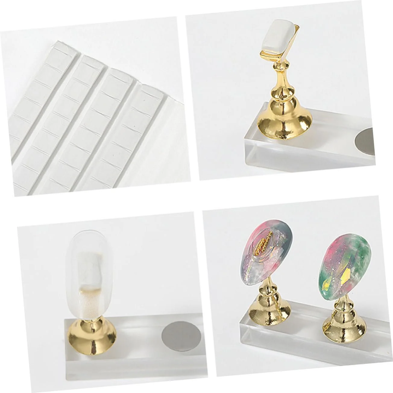 Набор для демонстрации ногтей PACKOVE, 7 шт., акриловая подставка-держатель, фото №3 Набор для демонстрации ногтей PACKOVE, 7 шт., акриловая подставка-держатель, фото №3