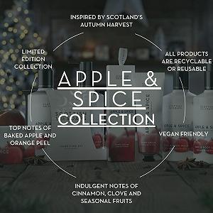 Лосьон для рук и тела The Scottish Fine Soaps Company Apple & Spice 300 мл synthetic.ua - Фото 1