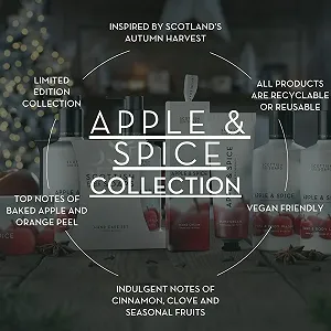 Лосьон для рук и тела The Scottish Fine Soaps Company Apple & Spice 300 мл synthetic.ua - Фото 1