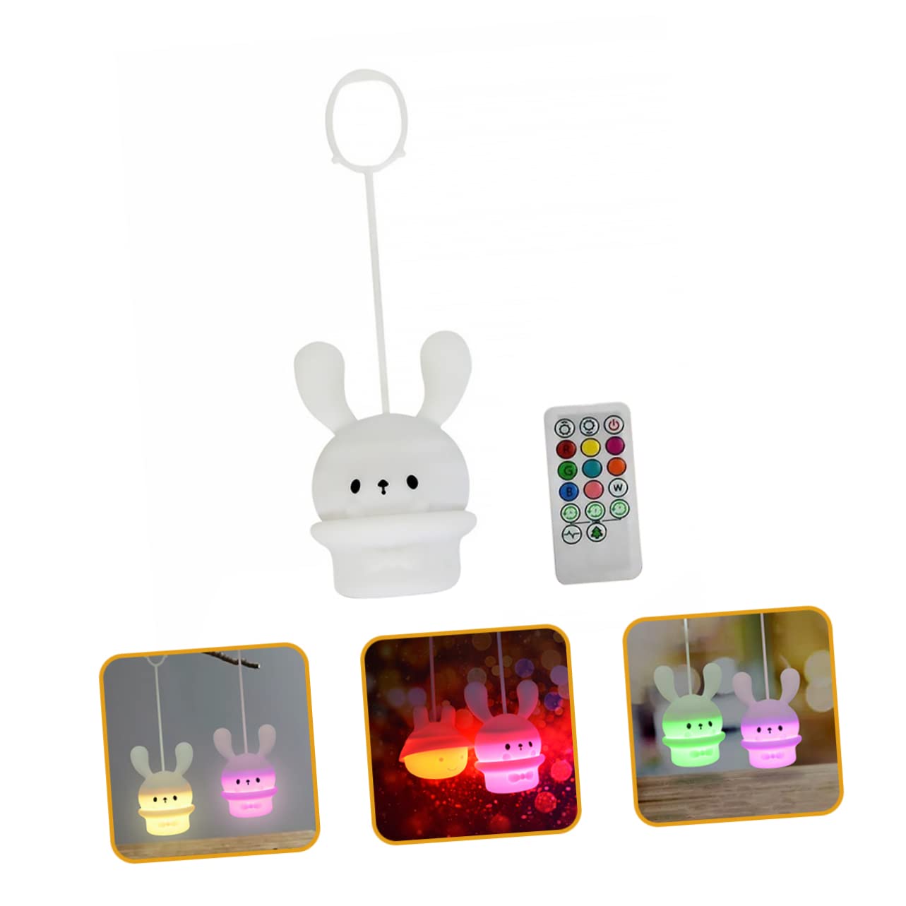 Лампа Warmhm Rabbit 4 шт. Белый USB, фото №4