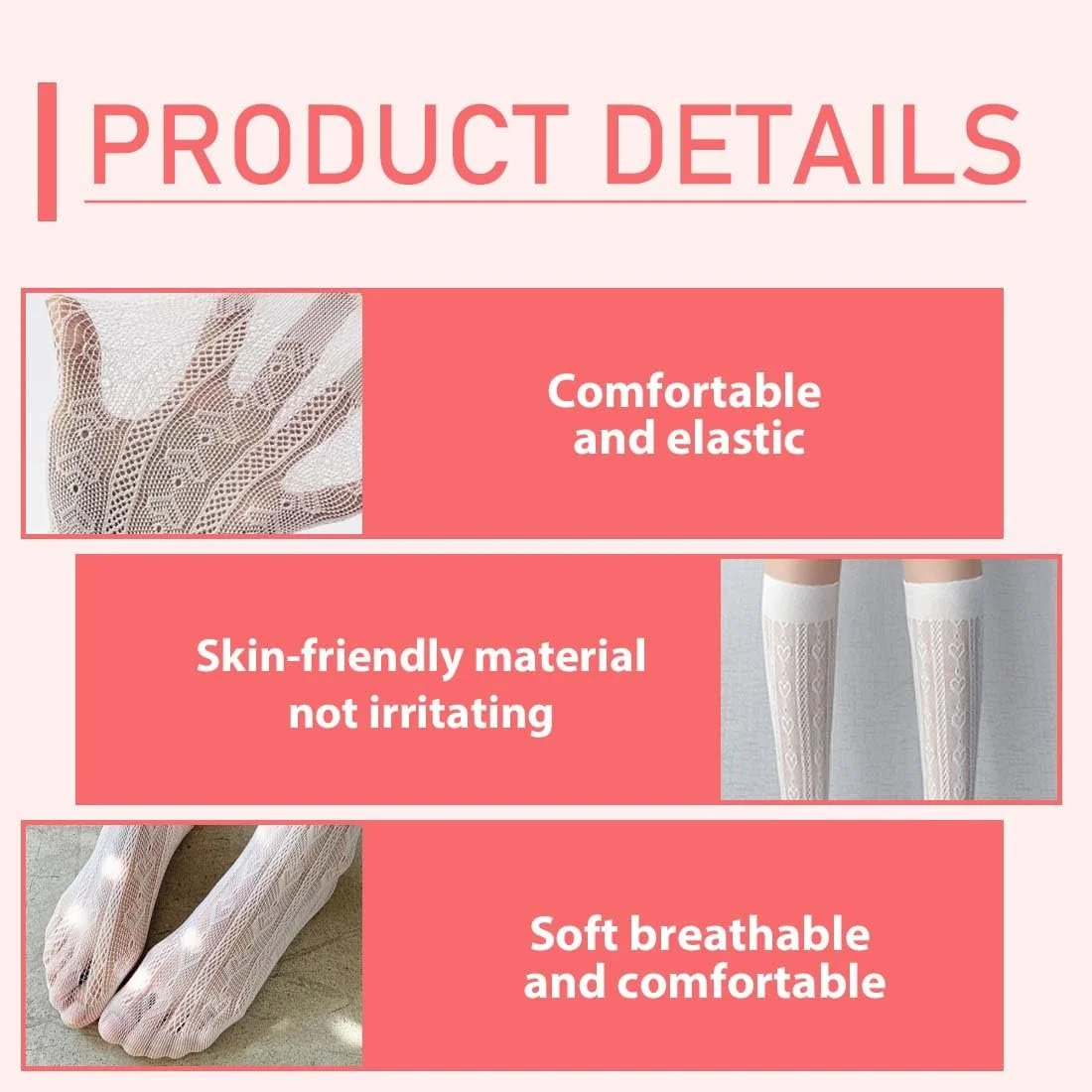 Жіночі панчохи Dirndl, 1 пара - Довгі традиційні гольфи, фото №5