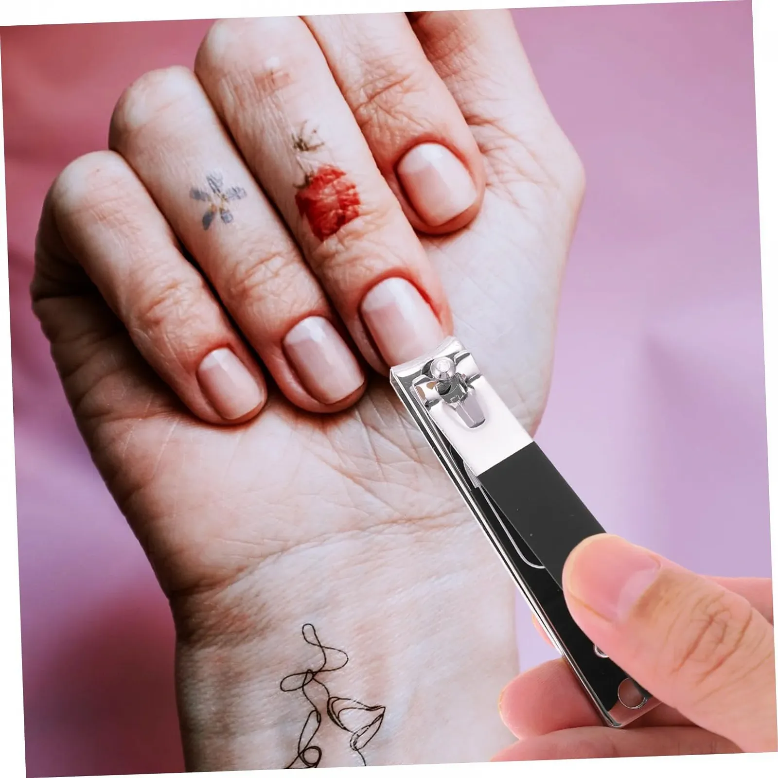 Набор для маникюра PACKOVE Professionelles Nagelpflegeset, простой в использовании и практичный, фото №8