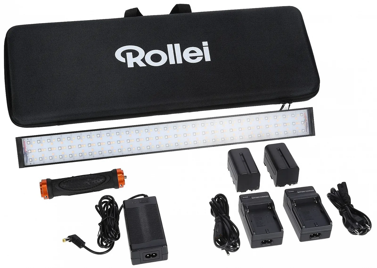 Світлодіодна лампа Rollei Lumen Stick RGB 20W Чорна, фото №1