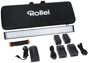 Світлодіодна лампа Rollei Lumen Stick RGB 20W Чорна - Фото 1