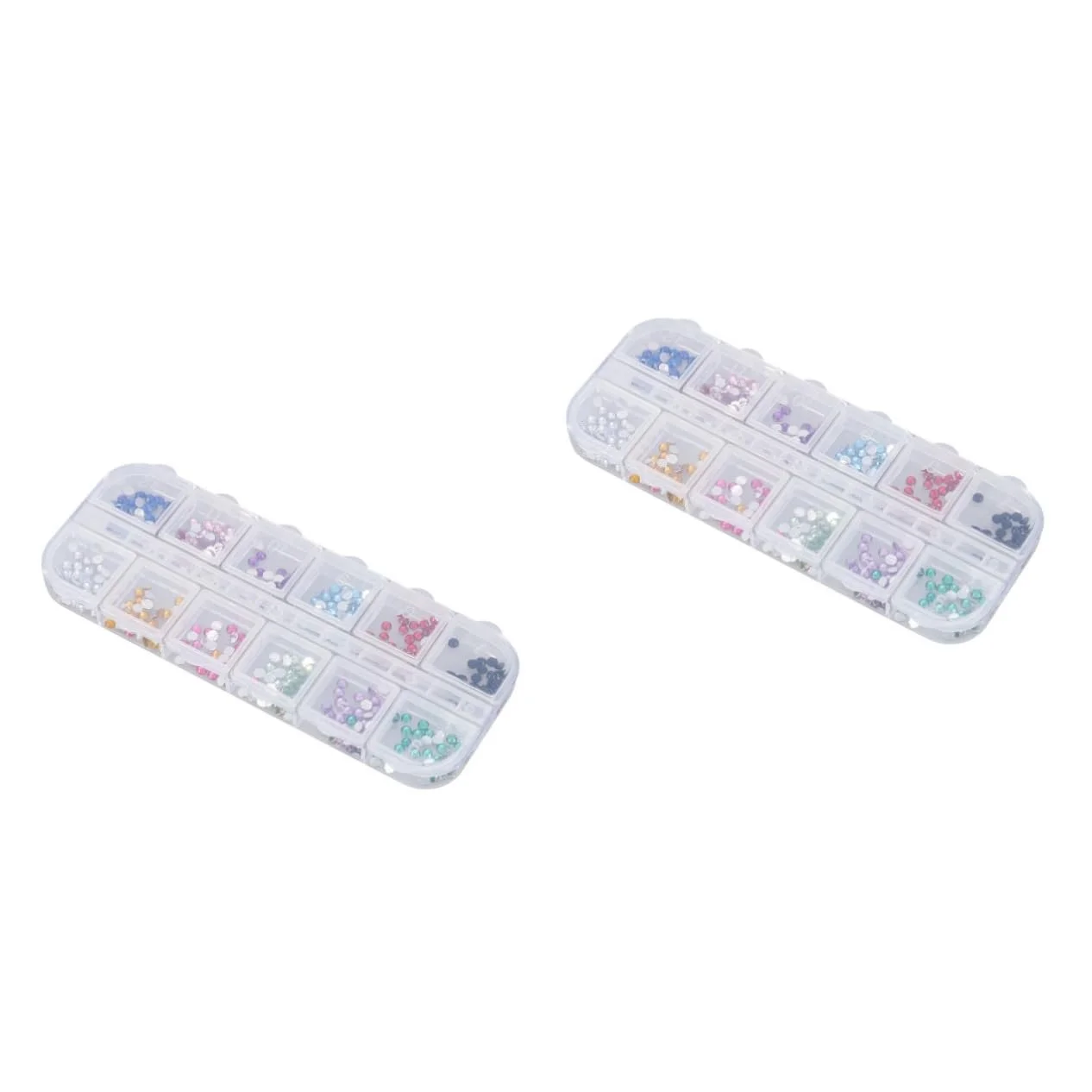 Украшения для ногтей Healeved, 2 шт., стразы для ногтей, дизайн в виде коровьих ушей, фото №1