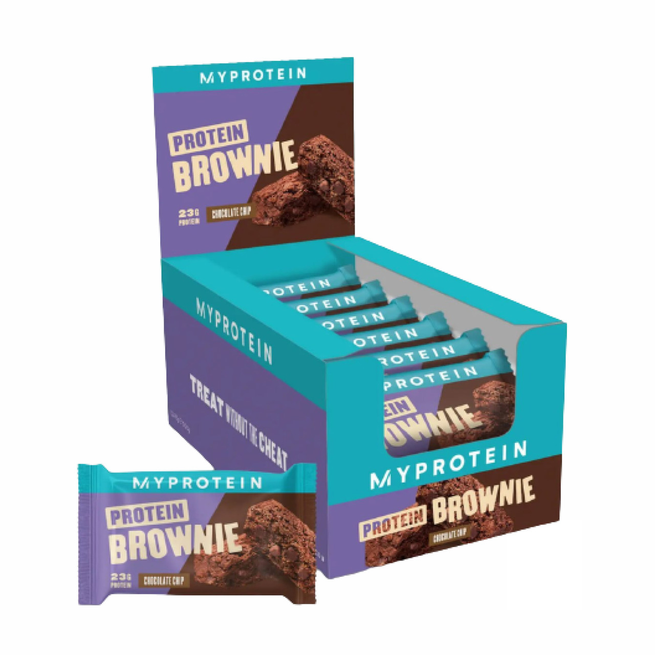 Protein Brownie 12x75g Chocolate, фото №1