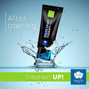 Гель для душу та шампунь Salco Sport Therapy Sole 200 мл регенеруючий із сіллю та лемонграсом synthetic.ua - Фото 1