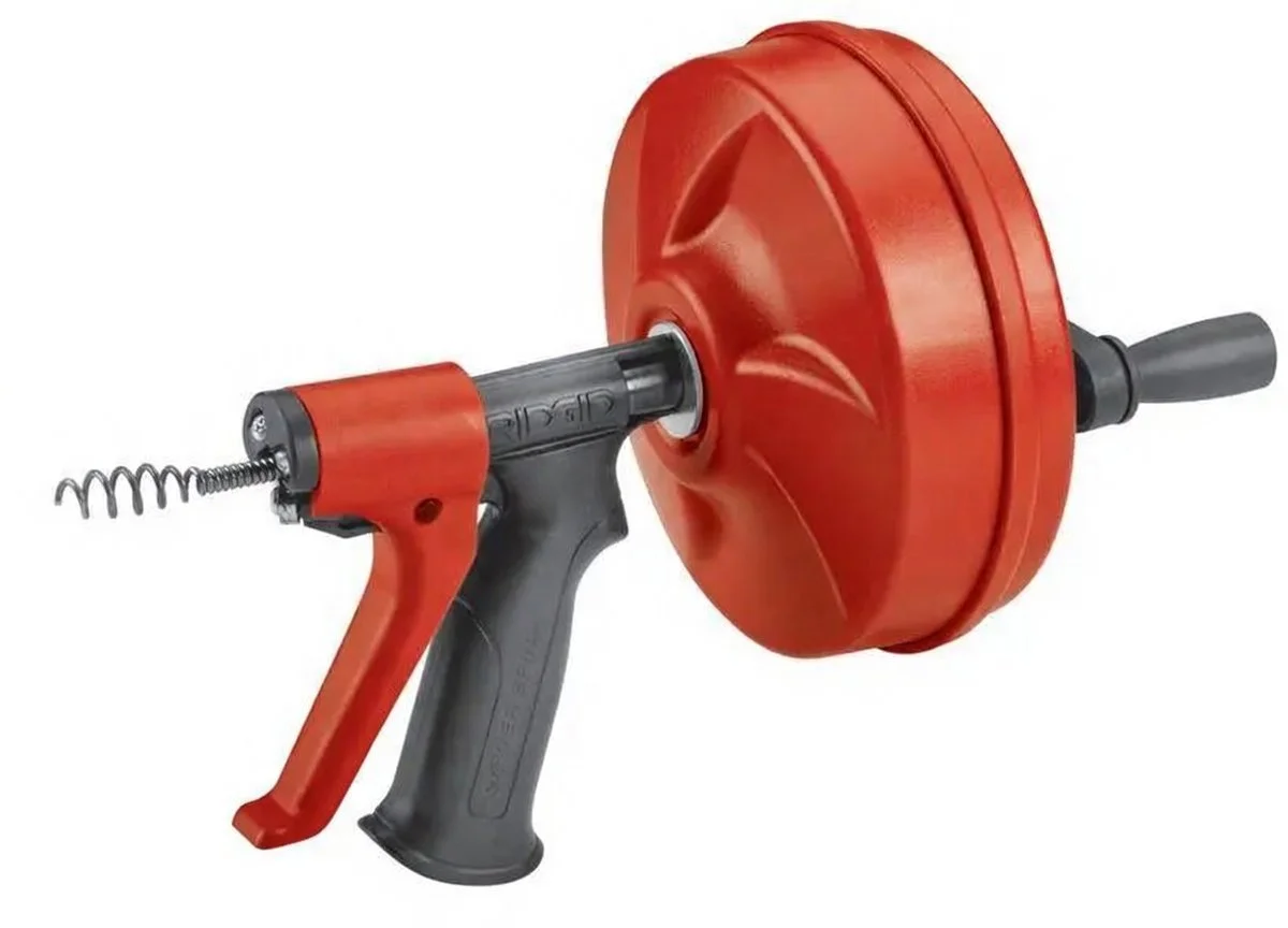 Засіб для чищення труб RIDGID POWER SPIN+ 57043 Black/Red, фото №2