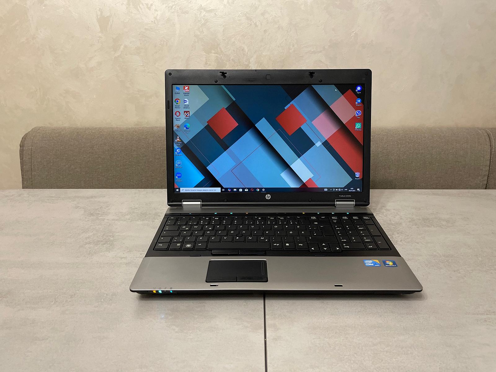 Ноутбук HP ProBook 6550b, 15,6" HD+, i5-520M, 8GB, 120GB SSD, фото №1