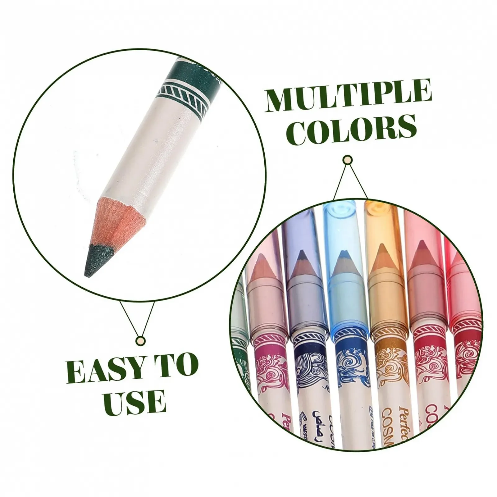 Карандаш для глаз Ipetboom Разноцветный Набор для макияжа глаз, губ, бамбук, фото №7 Карандаш для глаз Ipetboom Разноцветный Набор для макияжа глаз, губ, бамбук, фото №7