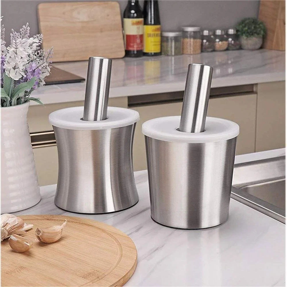 Ступка з товкачиком нержавіюча сталь, фото №6