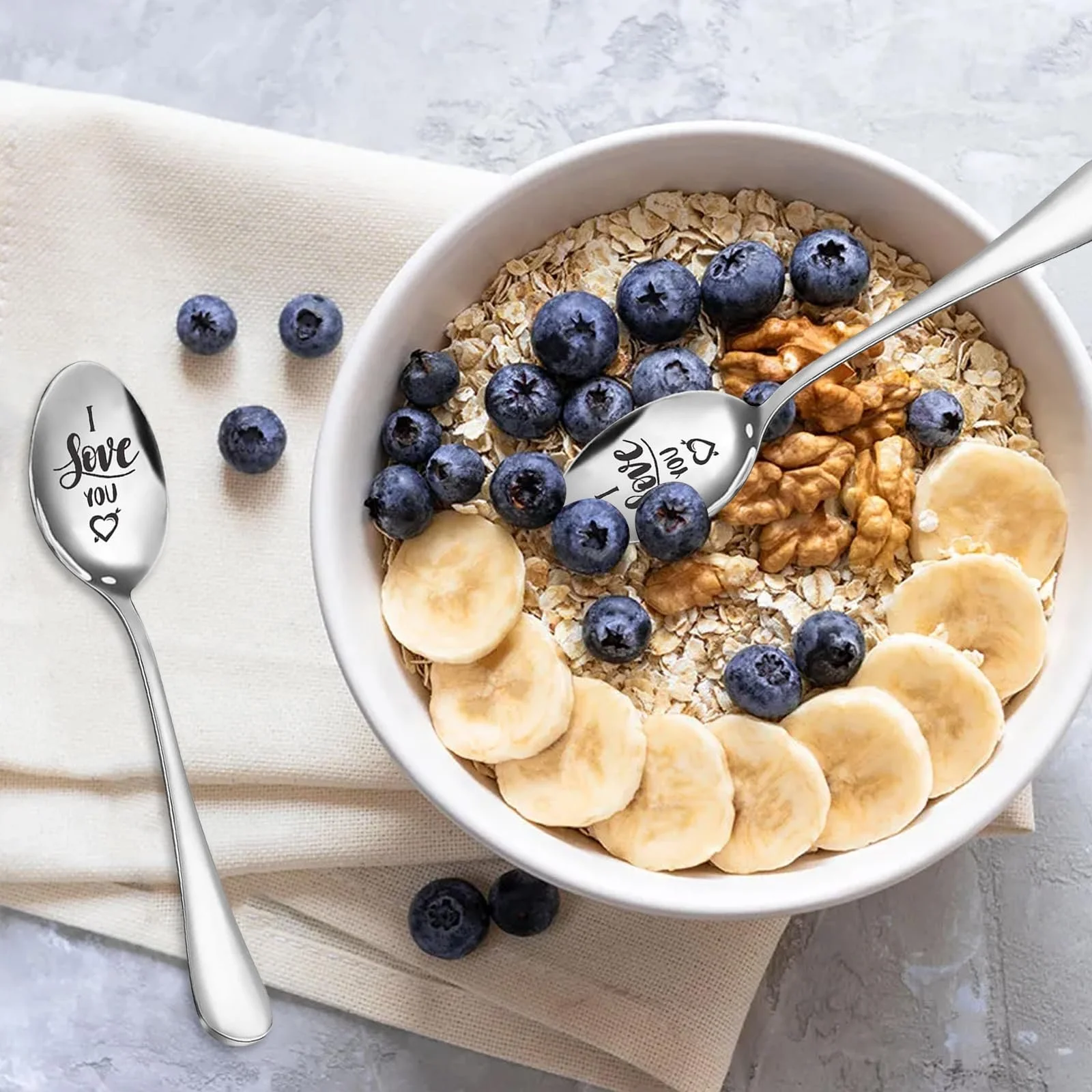 Ложки для кави з гравіюванням (набір 2 шт.) Love Spoons, фото №6