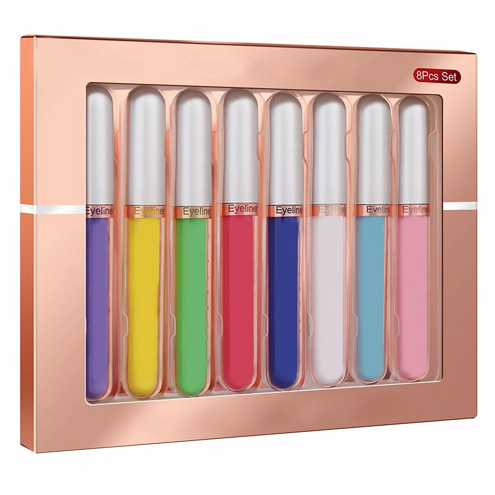 Жидкая Подводка 8 цветов, водостойкая, быстросохнущая, фото №1