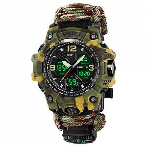 Годинник Skmei 1155BNCMGN Camo Green synthetic.ua - Фото 1