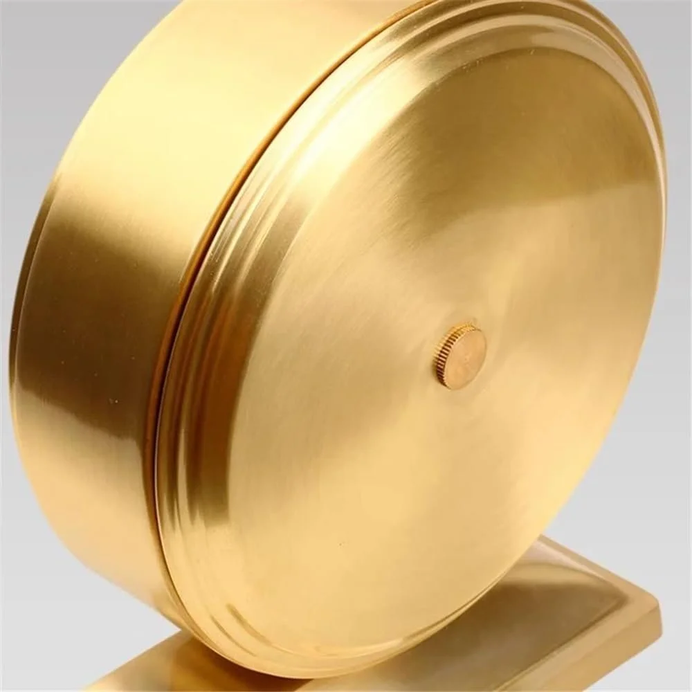 Настільний годинник Yixinzi-2024 Ретро, для вітальні, електронний, тихий, металевий, фото №5