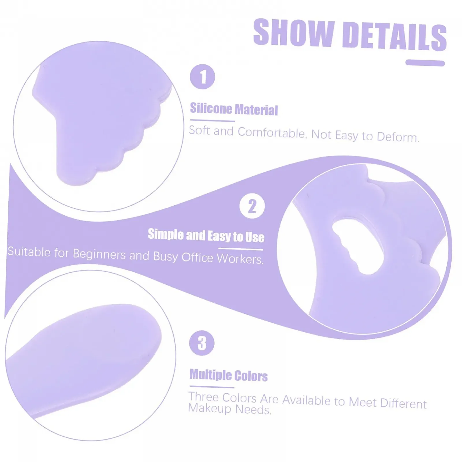 Инструмент для подводки глаз Housoutil Многоразовый, фото №5 Инструмент для подводки глаз Housoutil Многоразовый, фото №5