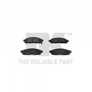 Комплект гальмівних колодок, дискове гальмо NK 223033 для FIAT MITSUBISHI, передній міст - Фото 1