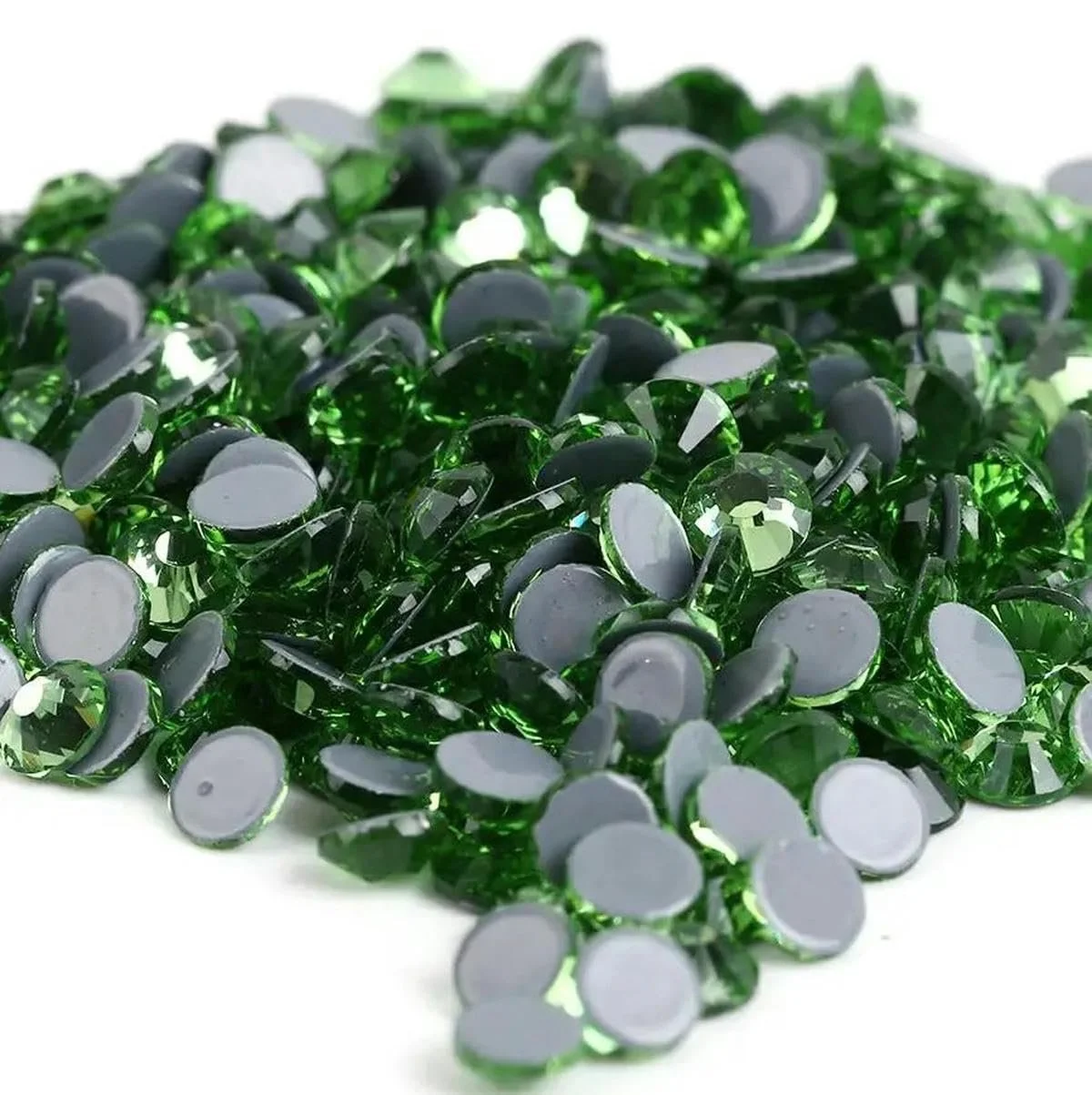 Стрази S 6 S 30 40 кольорів Кристал, камені для тканини жовтий S 6 1440 штук, фото №3