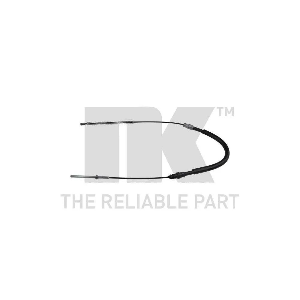 Трос стоянкового гальма NK 903746 для PEUGEOT задній лівий, фото №1