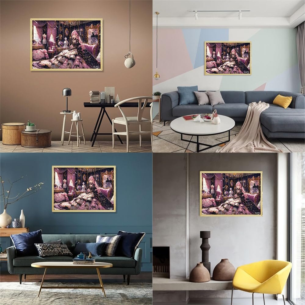 Пазл Аниме-девушка в элегантном платье 1000 элементов 52 x 38 см сложный, фото №6 Пазл Аниме-девушка в элегантном платье 1000 элементов 52 x 38 см сложный, фото №6