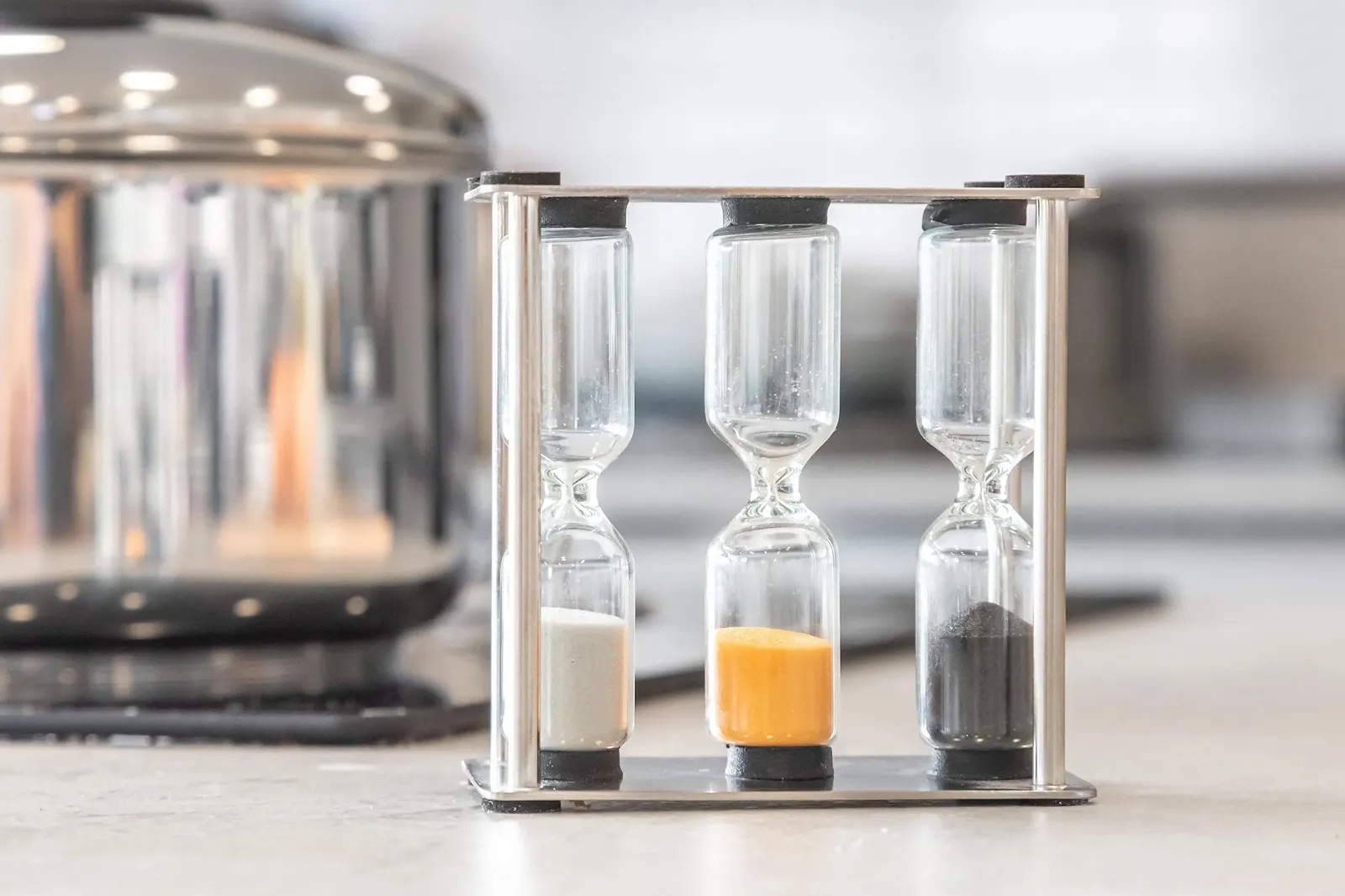 Потрійний пісочний годинник Kitchen Craft Master Class Professional Stainless Steel, фото №3