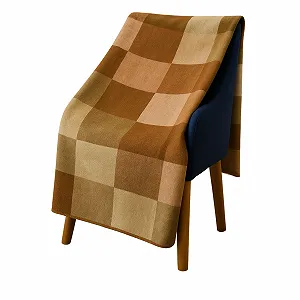 Покривало Tommy Lion Вовна альпаки, 152 x 203 см, ручна робота, гіпоалергенна - Фото 1