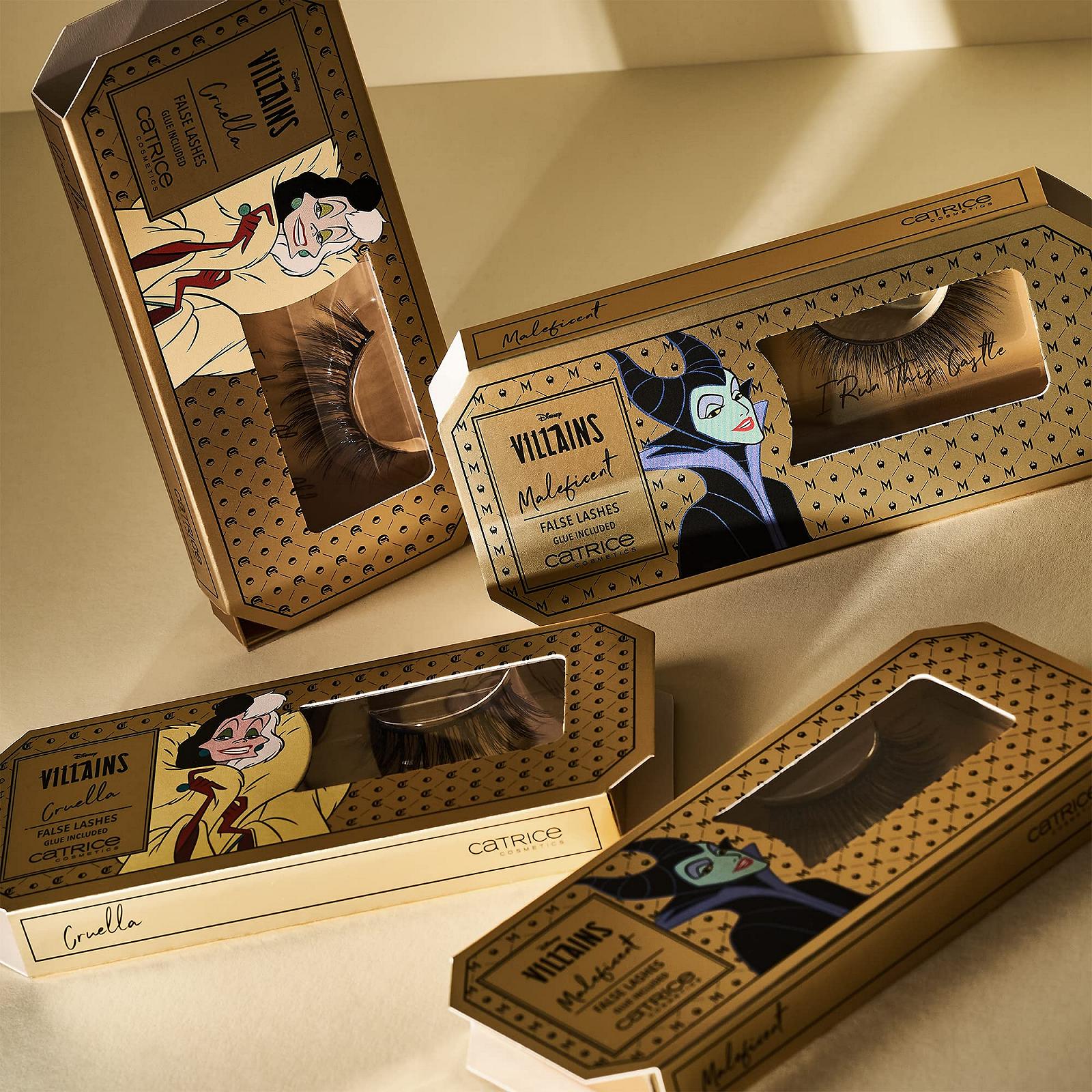 Накладні вії Catrice Disney Villains Maleficent № 010 Flames Чорні Об'ємні, фото №3