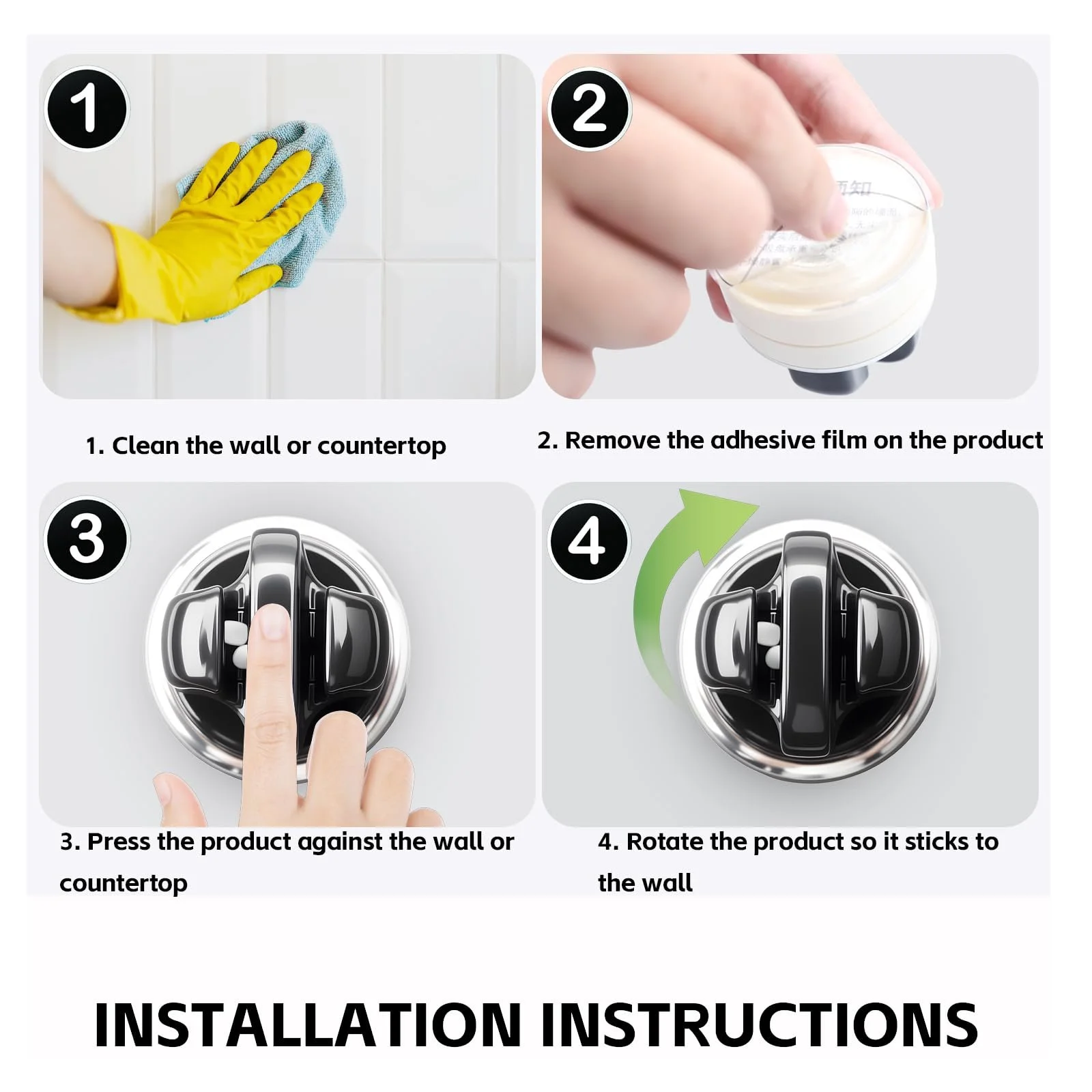 Точило для ножів та ножиць на присосці V-подібне біло-чорне, фото №6