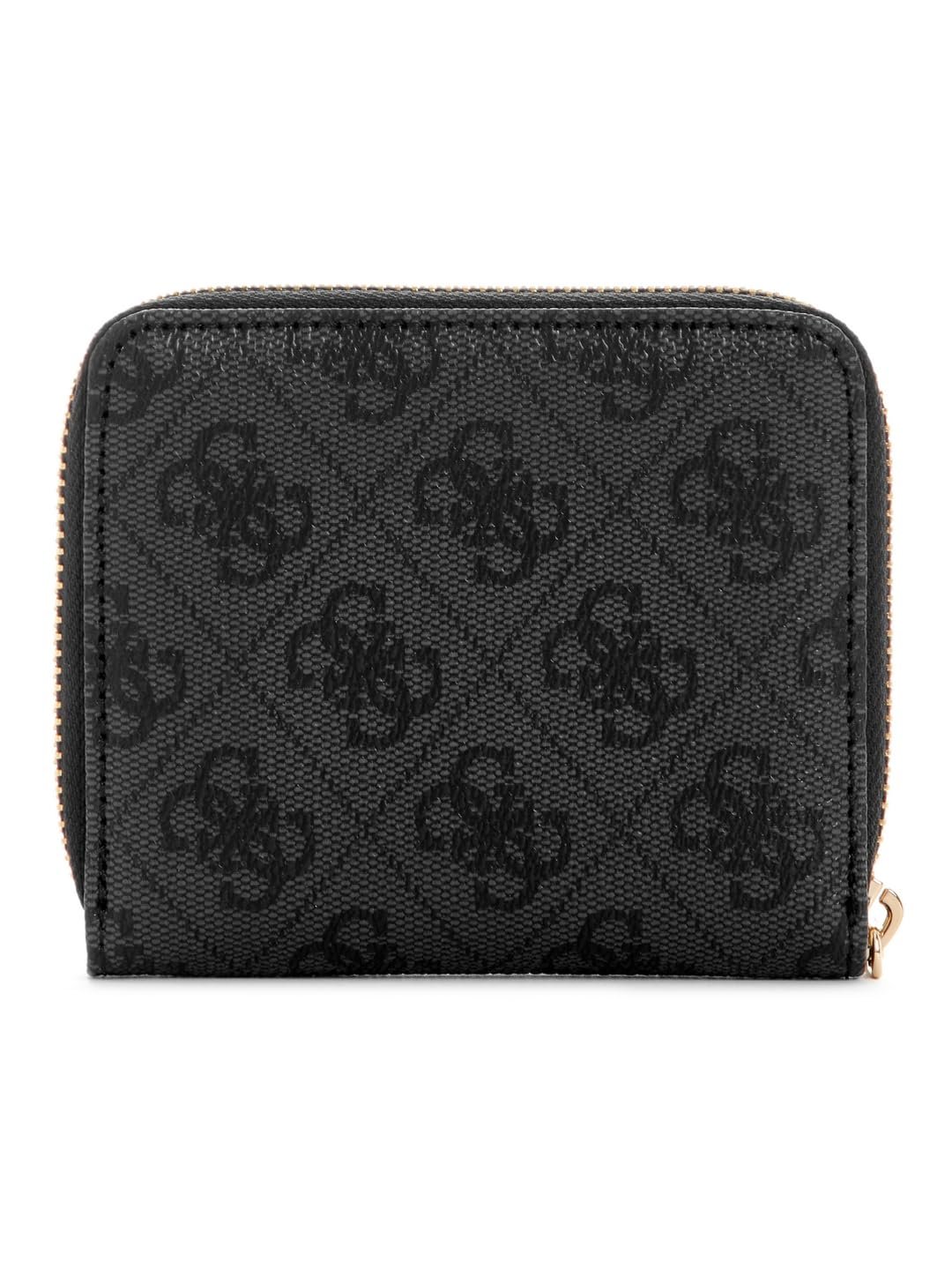 Гаманець GUESS Laurel II SLG Small Zip Around Wallet Вугільний Логотип, фото №2