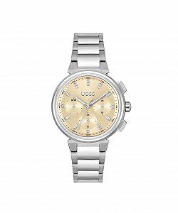 Жіночий Кварцовий Годинник BOSS Collection ONE Multi Dial Сріблястий Ремінець з Нержавіючої Сталі 1502676, Браслет - Фото 1