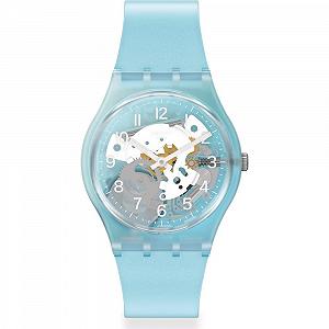 Аналоговый Swatch GL125, разноцветный, лента - Фото 1
