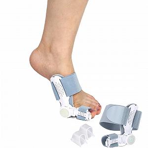 Шина для корекції Hallux Valgus, регульована, з фіксуючою пластиною та роздільником для пальців, універсальний розмір, для дня і ночі, унісекс - Фото 1