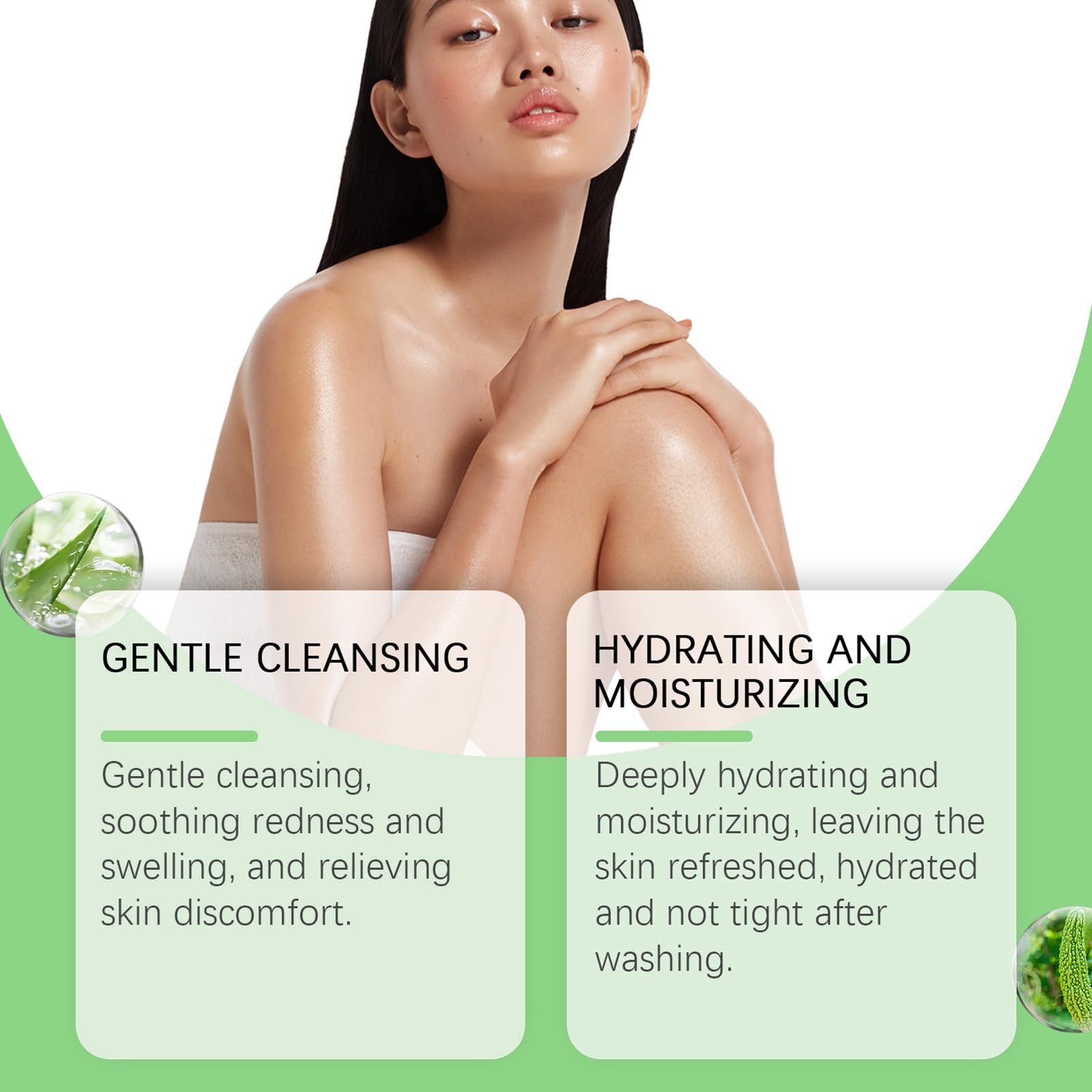 Гель для душу Refreshing Cleansing and Skin Care 480 мл, фото №5