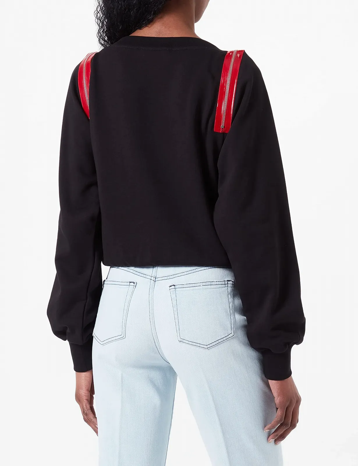 Кофта Love Moschino Комфортная посадка Широкий воротник Длинный рукав Женский, фото №3 Кофта Love Moschino Комфортная посадка Широкий воротник Длинный рукав Женский, фото №3