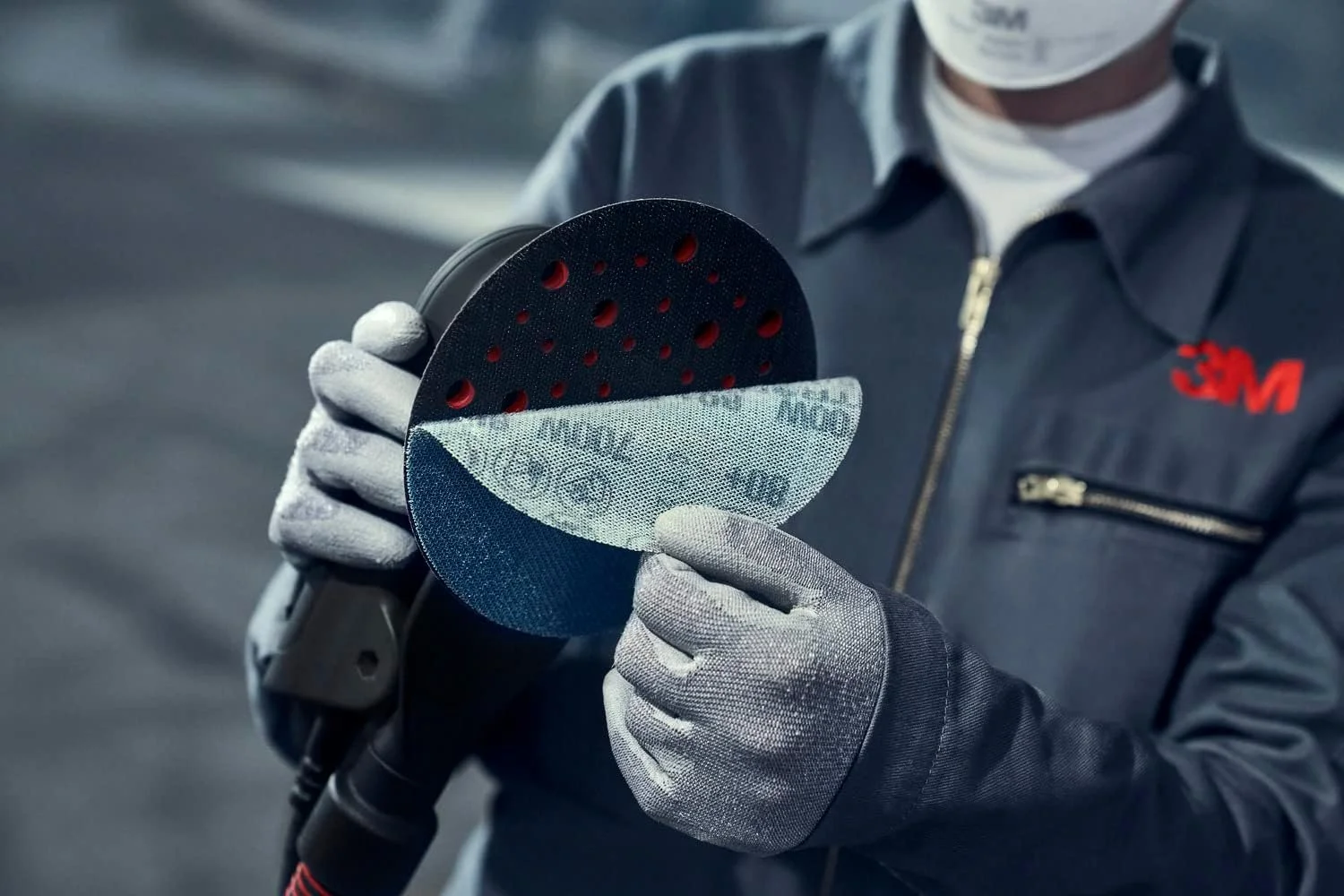 Пневматическая шлифмашина 3M Xtract 88958 Черная, фото №4