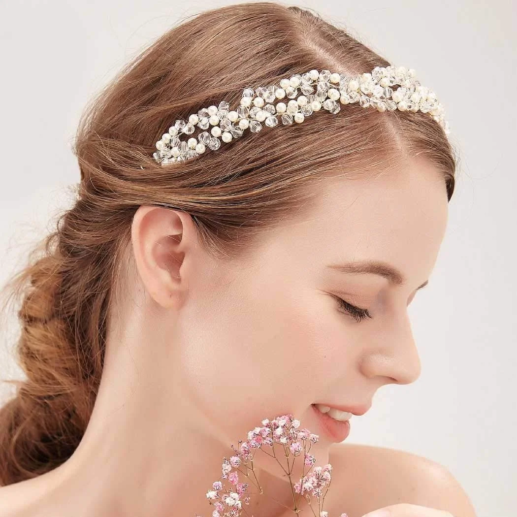 Обруч для волосся весільний IYOU, фото №1