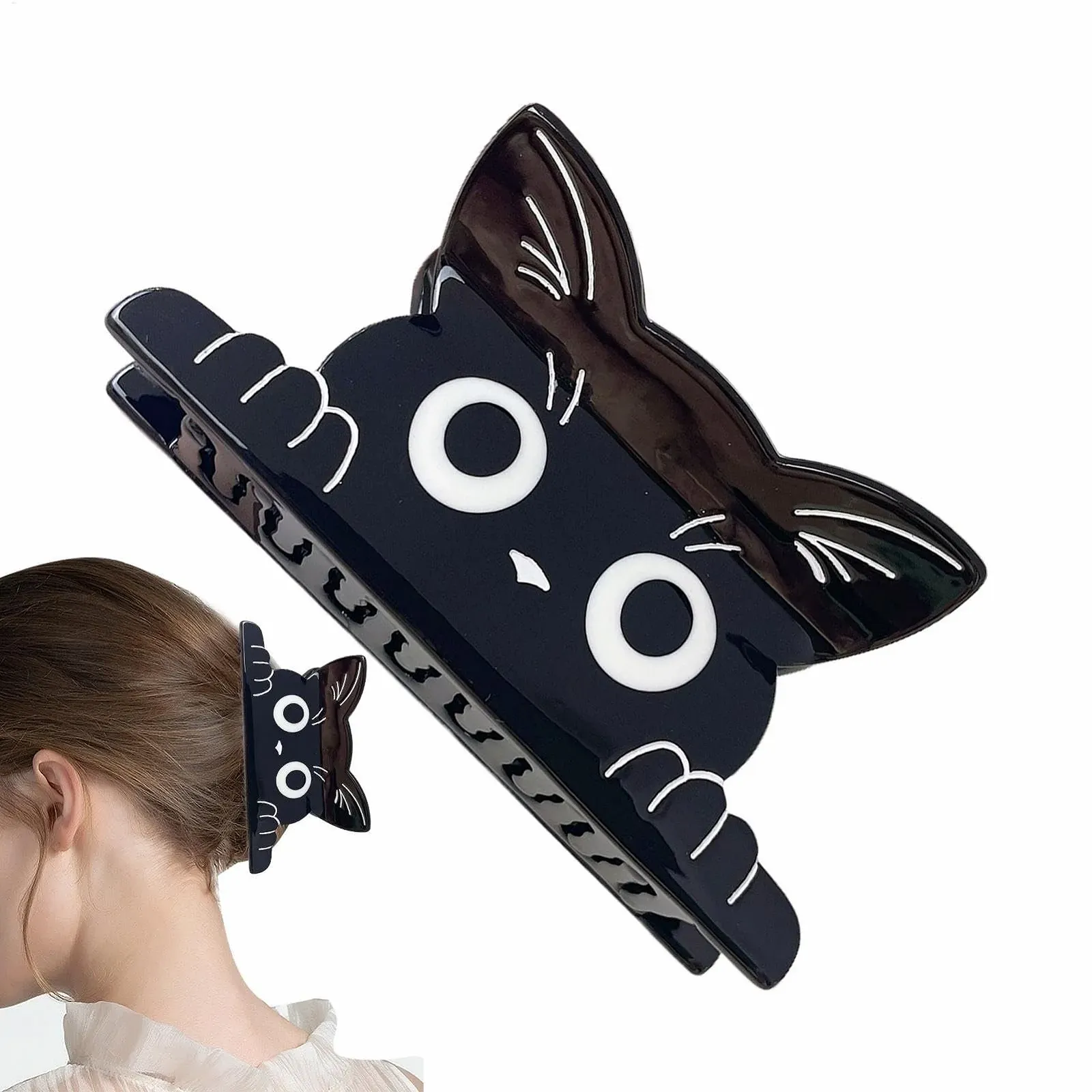 Заколки-крабики для волос Стильная заколка Милая форма кошки Украшение для волос Модные аксессуары Аксессуары для ухода за красотой для ежедневного использования Отпуск, фото №1 Заколки-крабики для волос Стильная заколка Милая форма кошки Украшение для волос Модные аксессуары Аксессуары для ухода за красотой для ежедневного использования Отпуск, фото №1