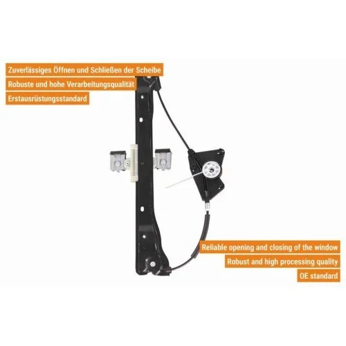 Склопідйомник VAICO V10-7618 Green Mobility Parts для AUDI SEAT SKODA VW VAG, фото №3