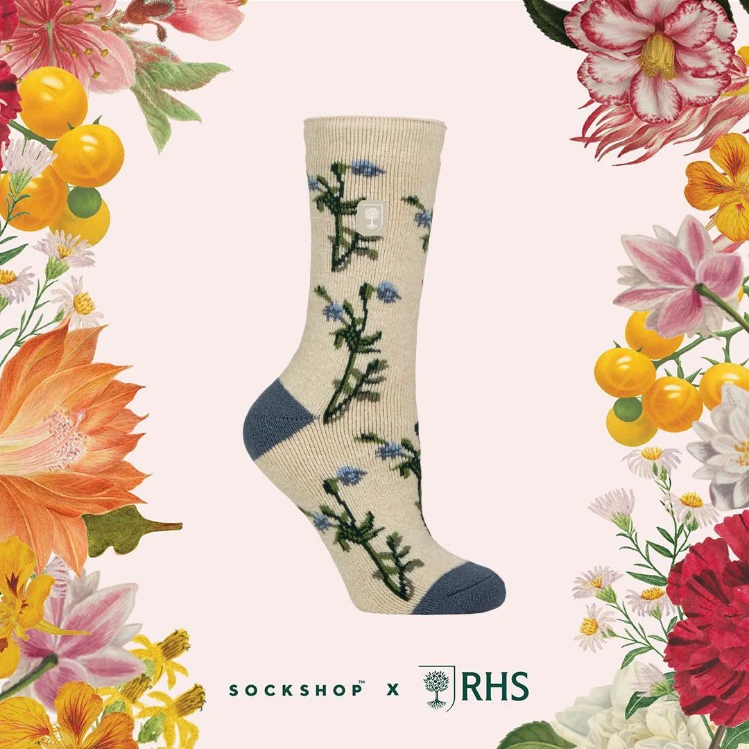 Термошкарпетки HEAT HOLDERS RHS The Royal Horticultural Society Жіночі x RHS 1.6 TOG Lite, 1 пара Розмір 4-8, фото №5