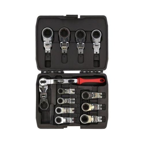 Набір накидних тріскачкових ключів KS TOOLS 503.4820, фото №2