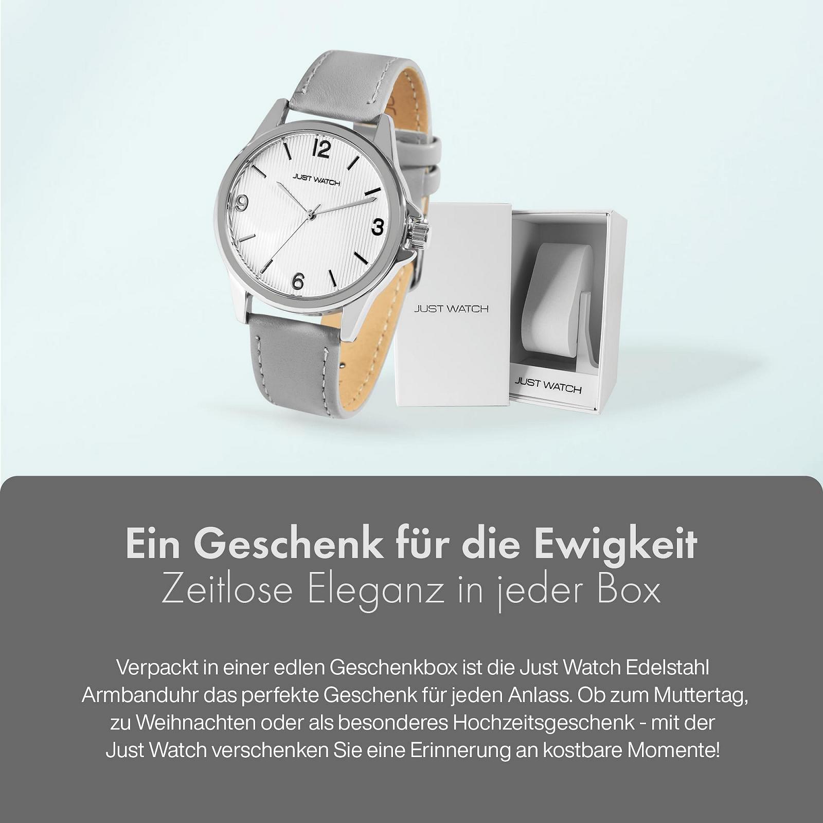 Женские часы Just Watch Branda JW10178 Ремешок кожаный Застежка Аналоговый Кварцевый, фото №6