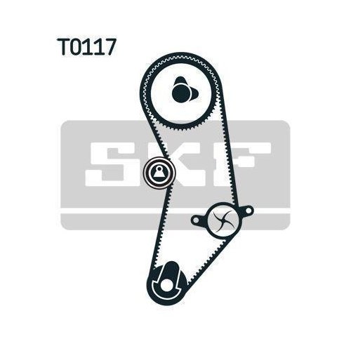 Комплект ременя ГРМ SKF VKMA 02201 для ALFA ROMEO CITROËN FIAT LANCIA PEUGEOT, фото №2