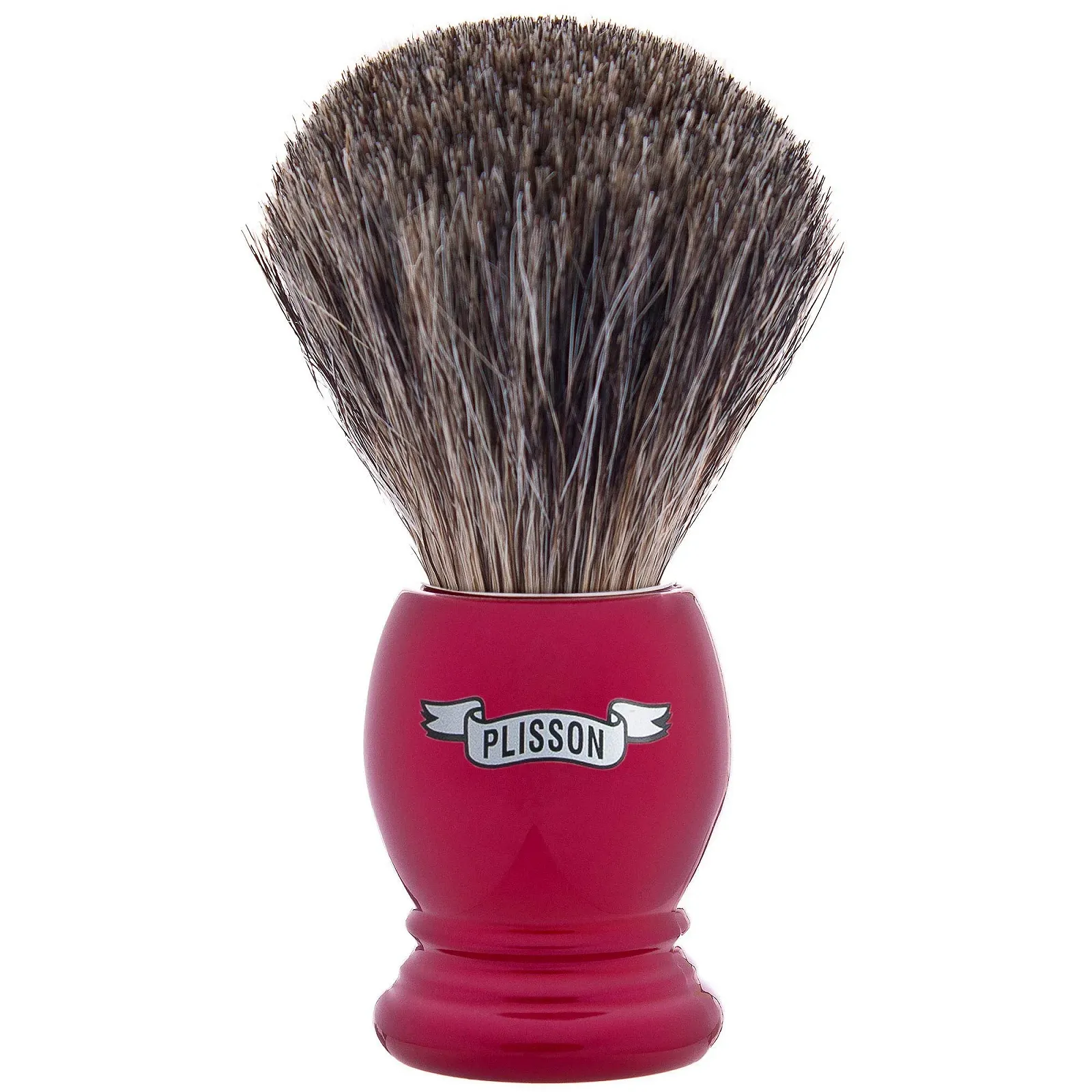 Помазок для бритья Plisson Essential Access 955810 Taille 12 Pearl Red, фото №1