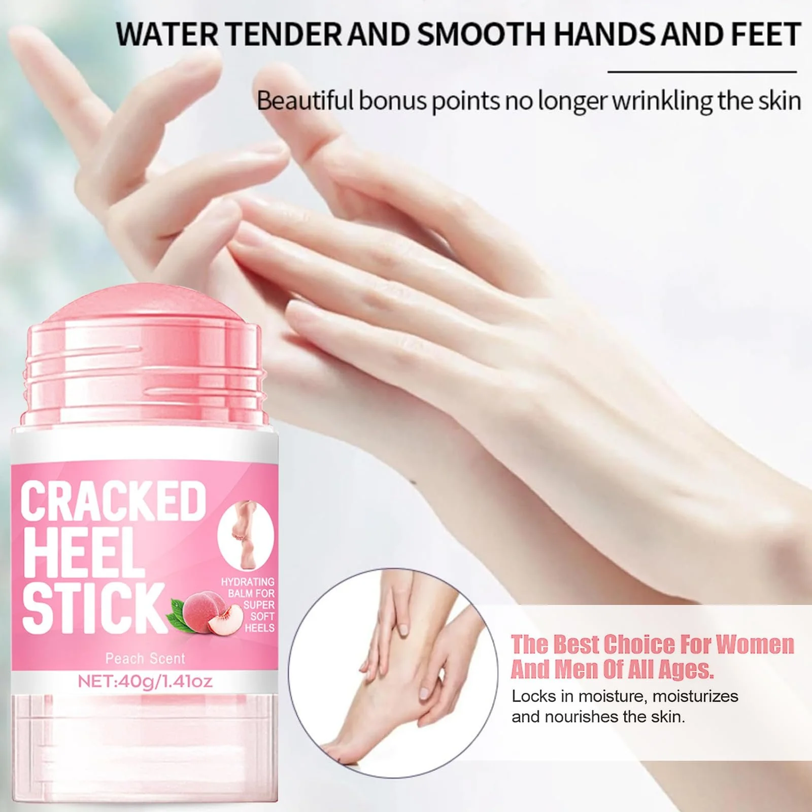 Крем для ног с мочевиной 60% и салициловой кислотой 2% 2 шт. Персик, фото №7