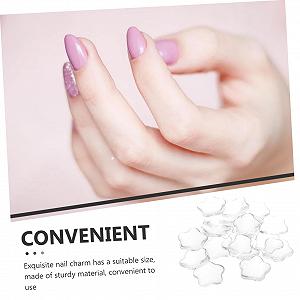 Стразы для ногтей хрустальные в форме цветка, 40 шт. synthetic.ua - Фото 1