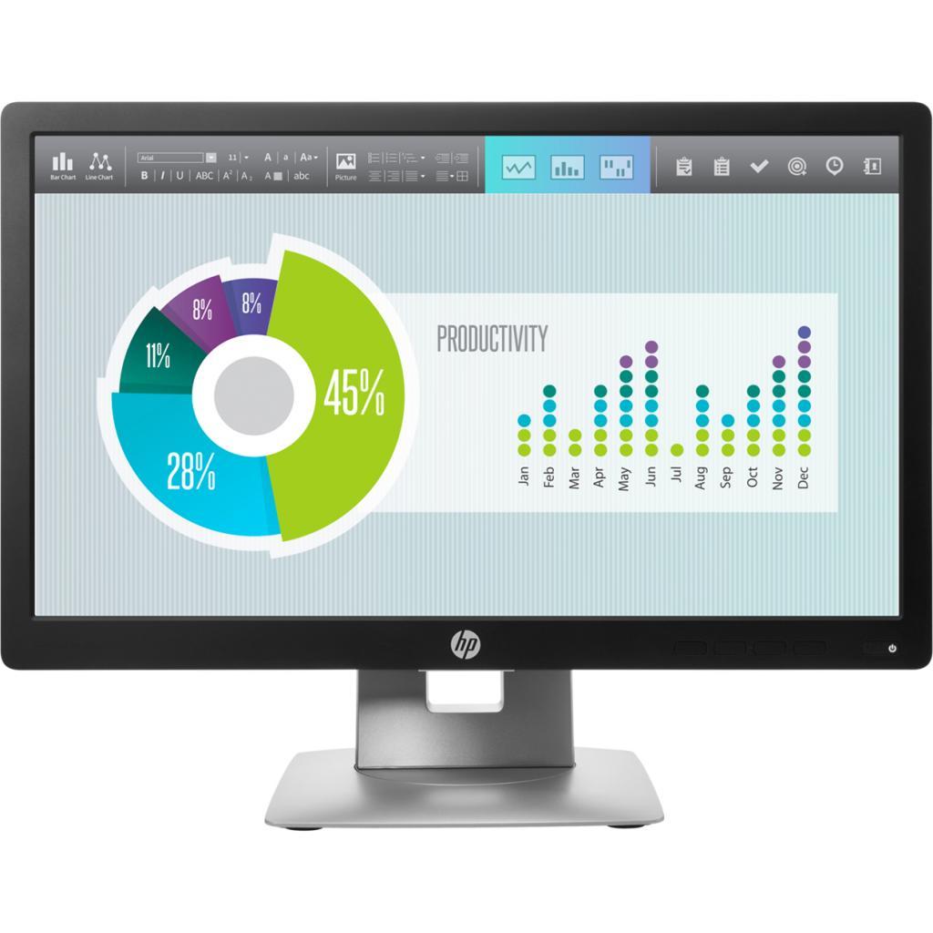 Монітор HP EliteDisplay E202 широкоформатний з регулюванням екрану 20 дюймів , фото №1