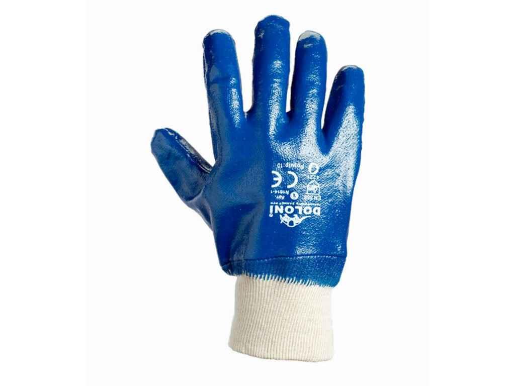 Перчатки робочі 850 нітрил/повний облив/вязаний манжет 10р ТМ DOLONI, фото №1 Перчатки робочі 850 нітрил/повний облив/вязаний манжет 10р ТМ DOLONI, фото №1